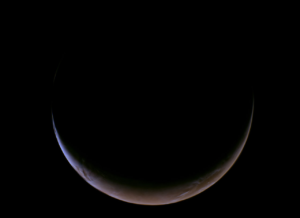 NASA’s Psyche Mission Images the Crescent of Mars