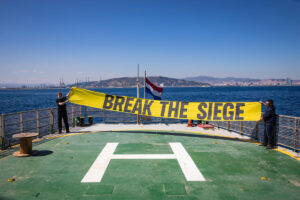 Greenpeace calls on Australian government to uphold international law and ensure safe passage of peaceful Gaza flotilla