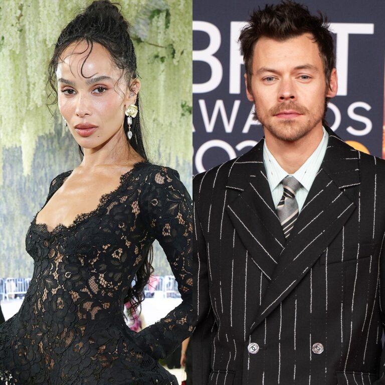 Zoë Kravitz Supports Harry Styles at Together, Together Tour Opening Night