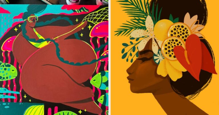 "I Want My Art To Feel Like It's Calling Our People In": This Artist's Depictions Of Pacific Islander Women Is The Best Thing You'll See Today