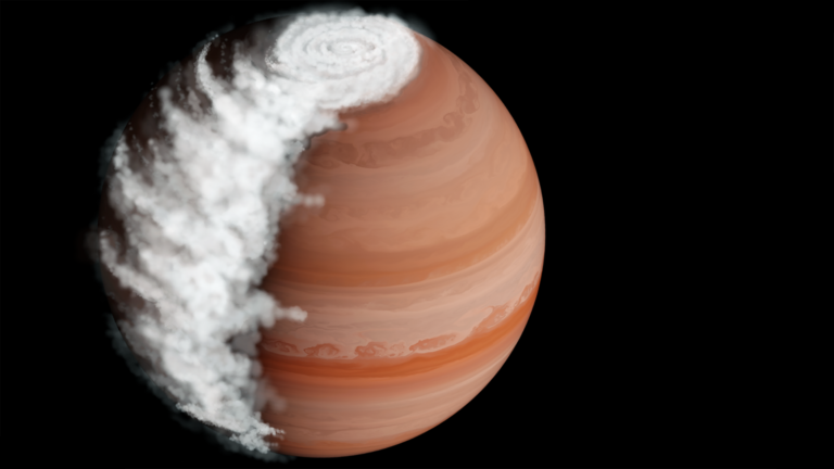This exoplanet weather forecast by the James Webb Space Telescope calls for sandy skies and a clear (alien) sunset