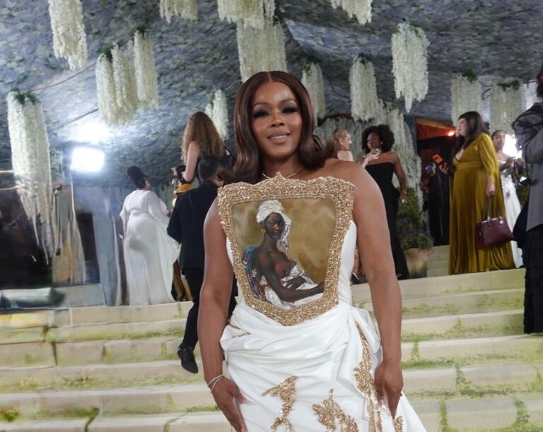 Claire’s Life: The 2026 Met Gala Wearing a Khaled & Marwan La Madeleine Gown and Jewelry by The Iconic Timepieces