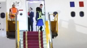 Brigitte Macron’s infamous ‘slap’ of Emmanuel ‘was sparked when she saw a message sent to him from Iranian actress’, new book claims