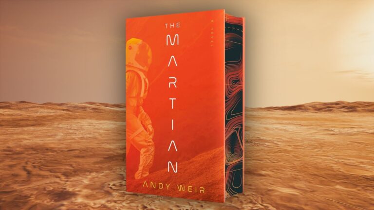 This brilliant new edition of Andy Weir’s ‘The Martian’ will take your bookcase by storm