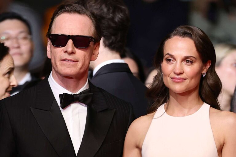 Michael Fassbender and Alicia Vikander Show Off Their Glamorous Couple Style at the 2026 Cannes Film Festival