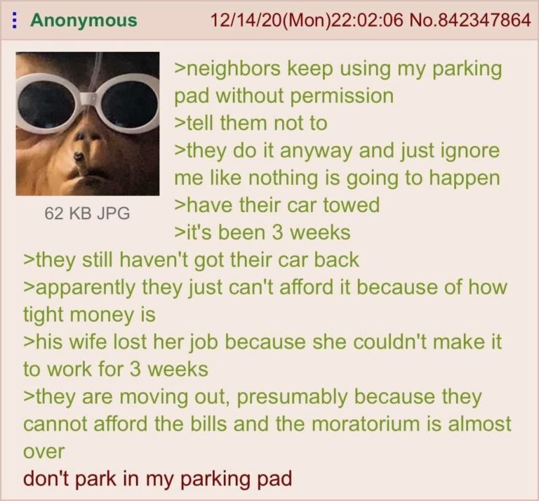 Anon has his Spot