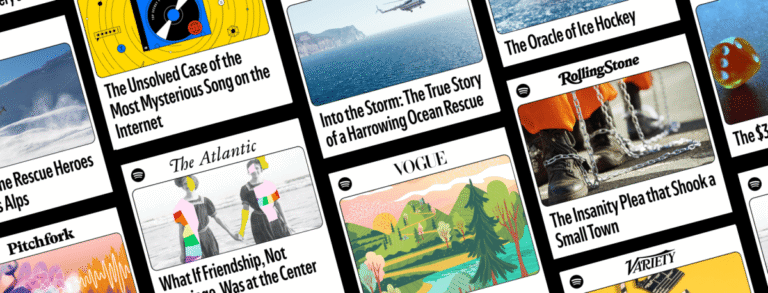 Spotify now lets you stream narrated magazine articles, too