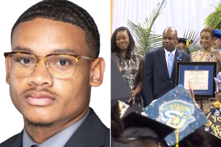 Southern University Honors Student Who Died in Alleged Fraternity Hazing Incident with Posthumous Degree at Graduation