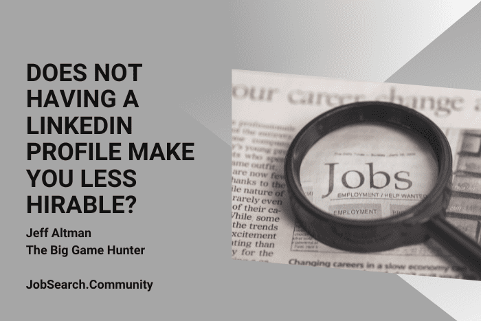 Does Not Having a LinkedIn Profile Make You Less Hirable? #shorts