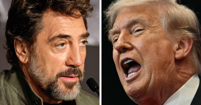 Javier Bardem Just Slammed Donald Trump And His Masculinity In An Unfiltered Moment At Cannes, And It's Actually Amazing
