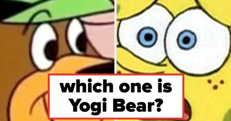 Vintage Cartoon Character Eyes Trivia Quiz