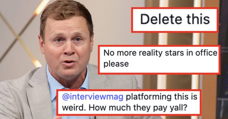 Interview Magazine Is Getting Lots Of Backlash After It Published A Spencer Pratt Feature