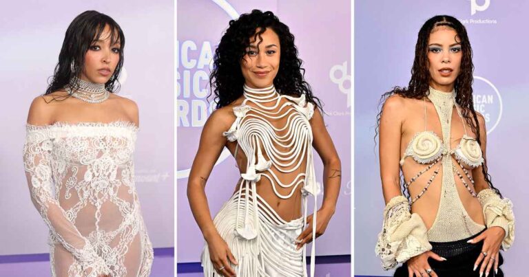 Sexiest Naked Dresses at the 2026 American Music Awards