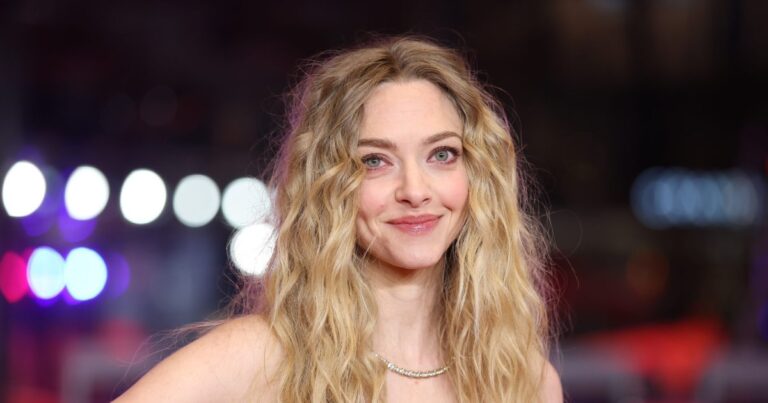 Amanda Seyfried Wore a Spring-to-Summer Brown Shoulder Bag