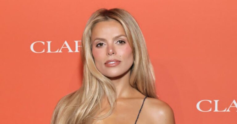 Brooks Nader Wears Barely-There Dress at Pre-Met Gala Party