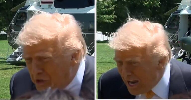 Trump Said The Most Horrific Thing To A Black Female Reporter, And This Is Truly Unhinged Even For This Old Man