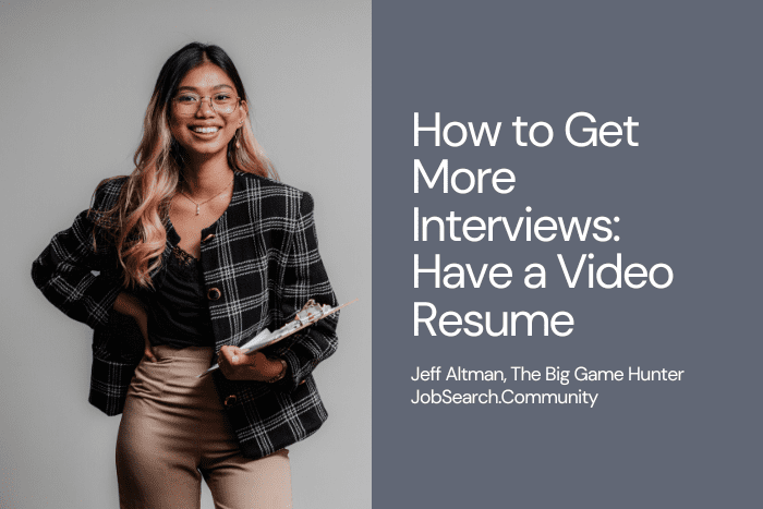 Have a Video Resume #shorts