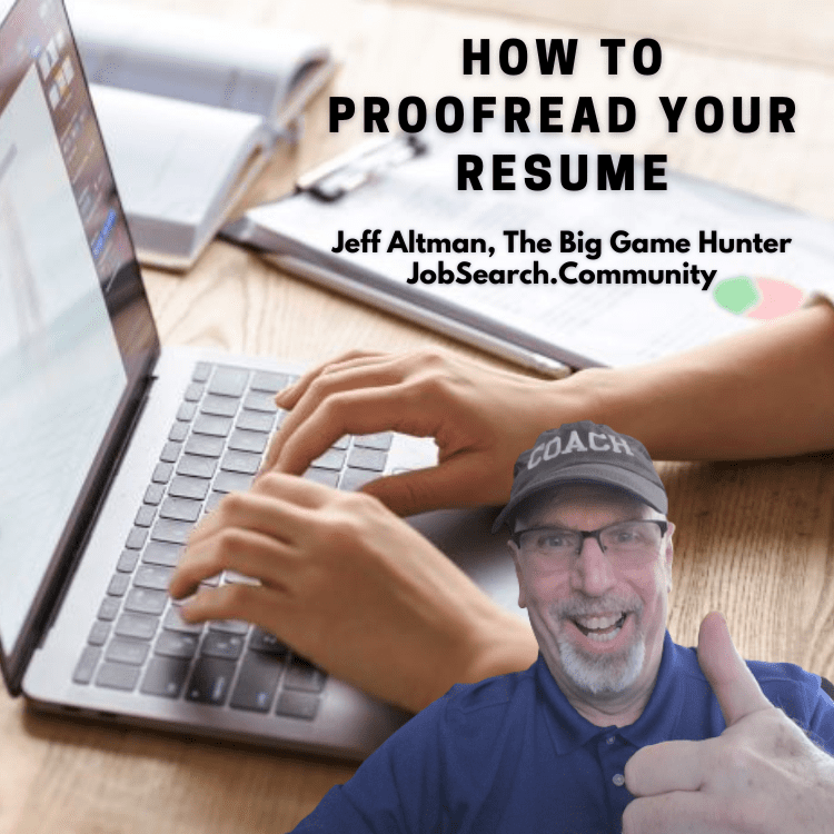 The Best Way to Proofread Your Resume