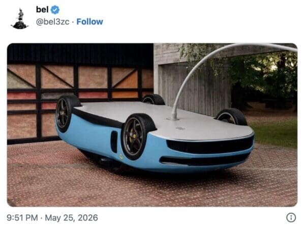 how 2 charge a Ferrari Luce