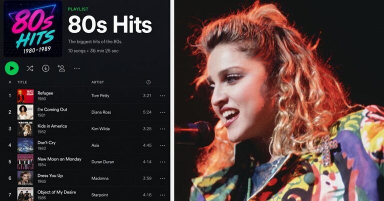 Pick Your Favorite Top 10 Hits From The '80s And I'll Make You A Mixtape From The Bottom 10 Hits On The Billboard Top 100
