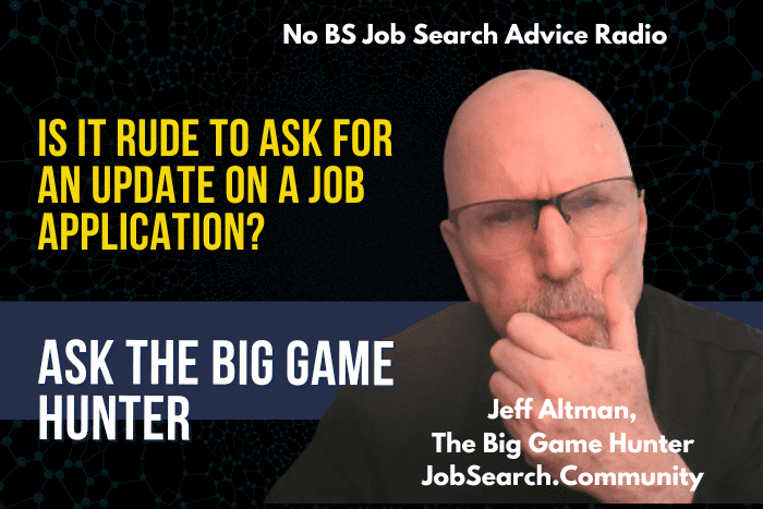Is it Rude to Ask for an Update on a Job Application? #shorts