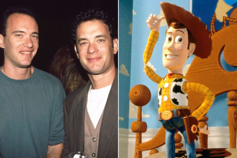 Tom Hanks’ Younger Brother Jim Hanks Fills in as the Voice of “Toy Story”’s Woody When the Oscar Winner Can’t