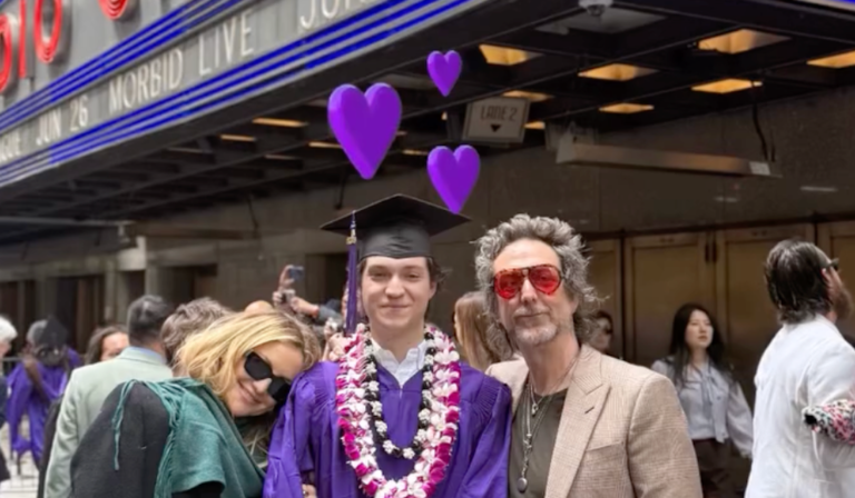 Kate Hudson and Ex Chris Robinson Reunite at Son’s Graduation