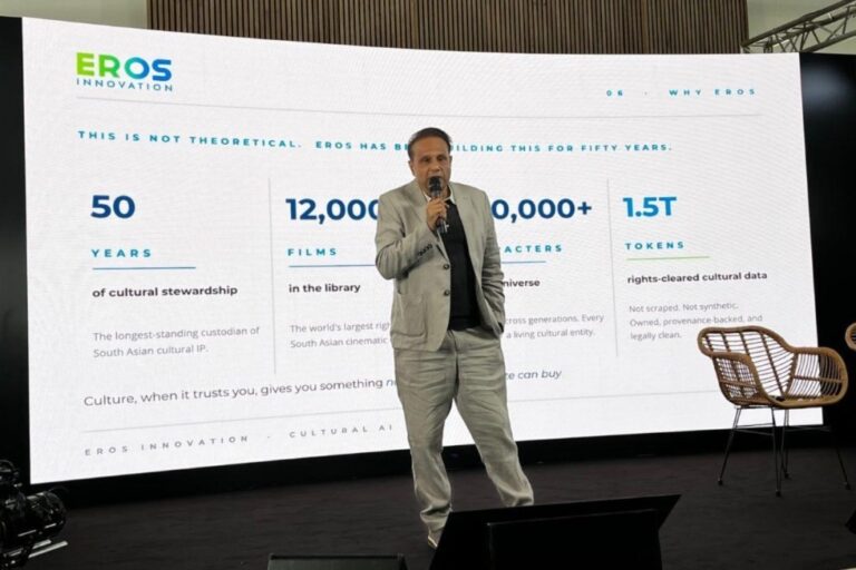 Eros Innovation’s Kishore Lulla On The Need For Culturally Specific AI
