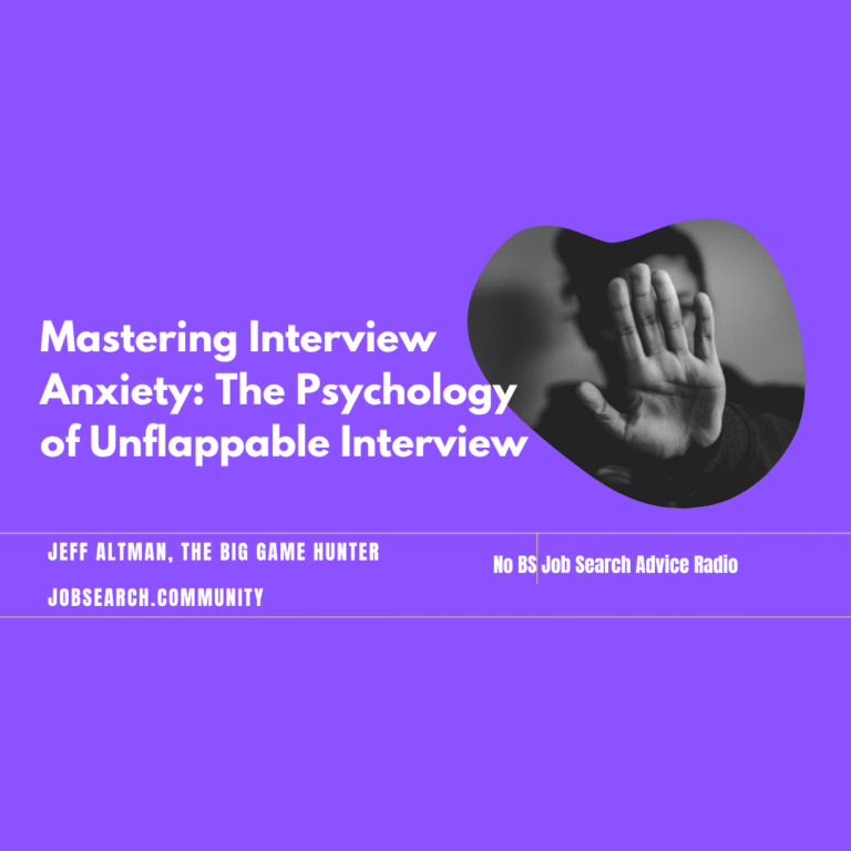 The Psychology of Unflappable Interview