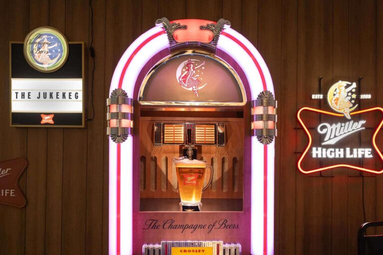 Miller High Life Is Auctioning Off a Jukekeg, a Crosley Jukebox That Is Also a Fully Functioning Beer Keg