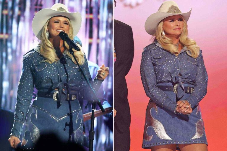 Miranda Lambert Pulls Off Dazzling Double Denim Look for 2026 ACM Awards Performance After Skipping the Carpet