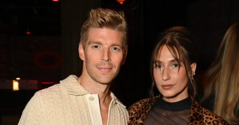 Kyle Cooke and Amanda Batula Pose Together at Bravo Event