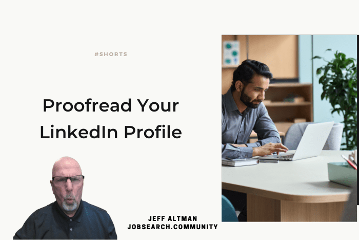 Proofread Your LinkedIn Profile #shorts