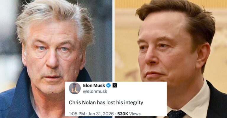 Alec Baldwin Had The Perfect Response To Elon Musk's Criticism Of Christopher Nolan
