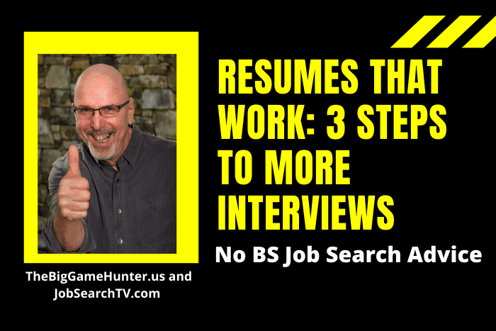 3 Steps to More Interviews