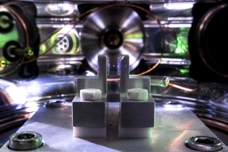 Pressure from individual particles measured for the first time