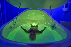 Floatation tanks deployed to combat PTSD after devastating wildfires