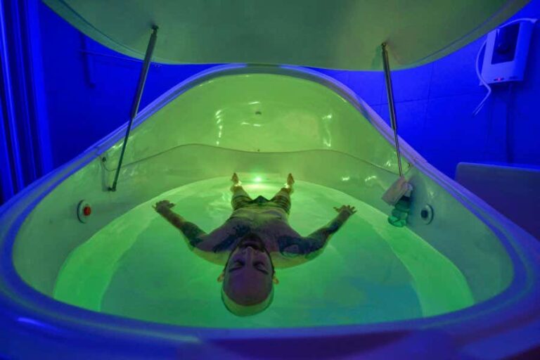 Floatation tanks deployed to combat PTSD after devastating wildfires