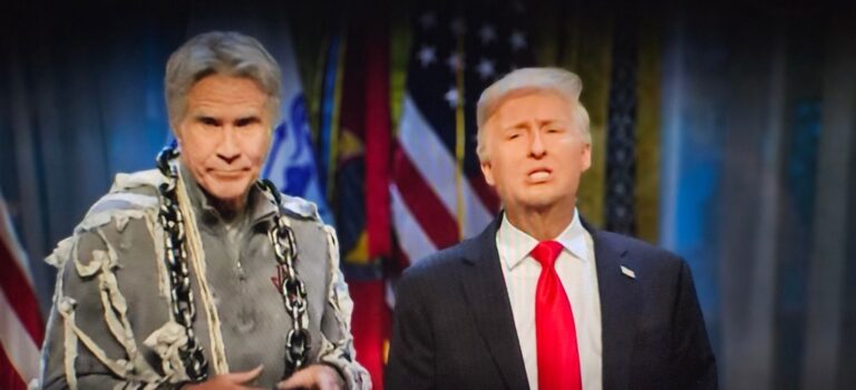 SNL Cold Open Sees Will Farrell As Jeffrey Epstein’s Ghost Visiting Trump