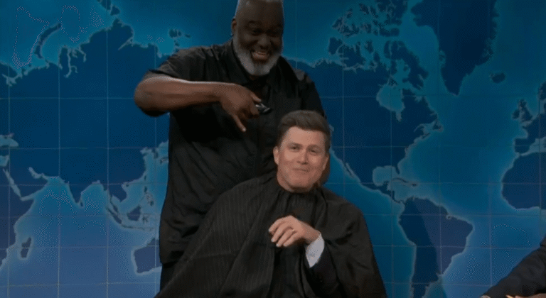 Colin Jost Nearly Shaves Off Hair
