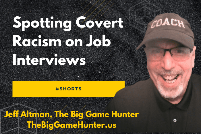 Spotting Covert Racism on Job interviews