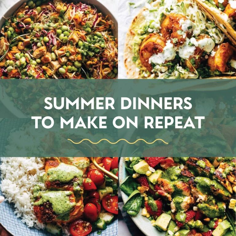 35 Easy Summer Dinners To Make on Repeat