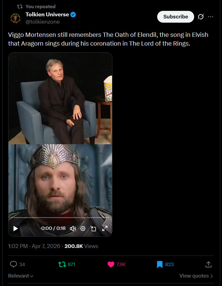 The Oath of Elendil