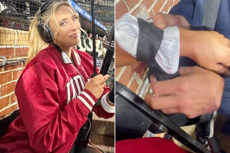 Sports Reporter Tricia Whitaker Struck by Fast-Moving Baseball at Orioles vs. Tigers Game