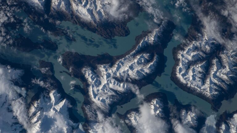 An astronaut’s view of Argentina’s snow-capped mountains photo of the day for May 20, 2026