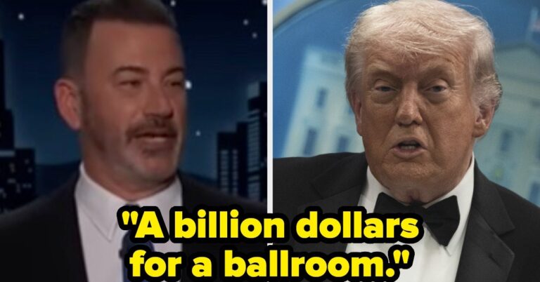 Jimmy Kimmel's Raunchy Trump Ballroom Joke Will Have Your Jaw On The FLOOR