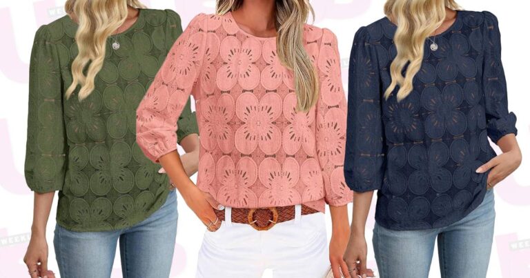 Reviewers Are ‘Blown Away’ by This $15 Boutique-Inspired Blouse