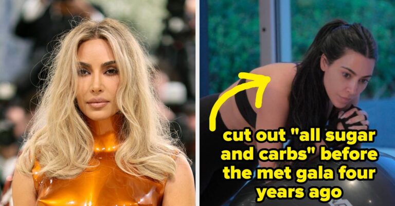 After Kim Kardashian Revealed Her Surprisingly Indulgent “Met Prep” Food, Here’s A Reminder Of Her Past Drastic Met Gala Weight Loss