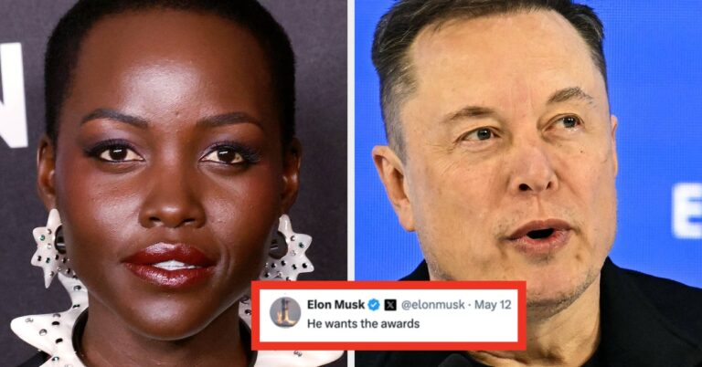 Lupita Nyong'o, The New Black Helen Of Troy, Has Elon Musk And MAGA Crashing Out So Hard — Here's What They're Saying