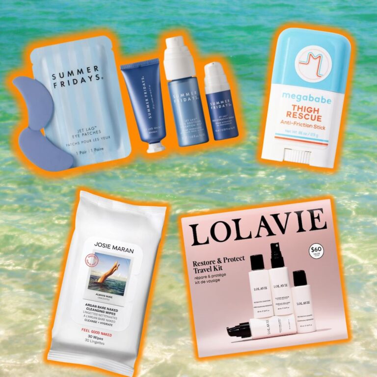TSA-Friendly Products We’re Packing for Summer Travel Beauty Emergencies